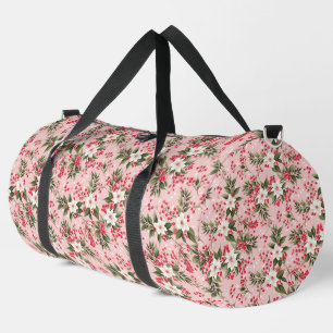 Mooie Shabby Chic Roze Kerstmis Bloemenbes Plunjezak