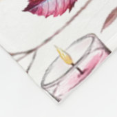 Mooie Shabby Chick Herfst Patroon Fleece Deken (Hoek)