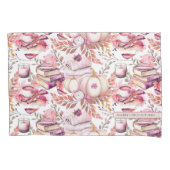 Mooie Shabby Chick Herfst Patroon Kussensloop (Voorkant)