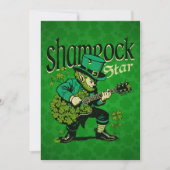 Mooie Shamrock Keltische Ster St. Patrick's Dag Feestdagenkaart (Voorkant)