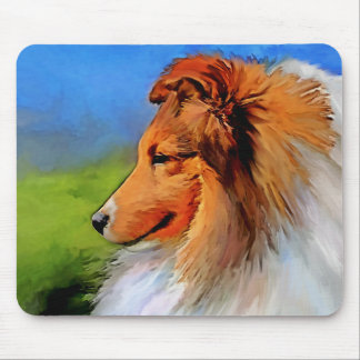 Mooie Sheltie Art Mousepad Muismat