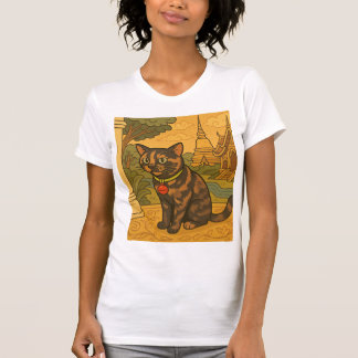 Mooie Siam Cat T-shirt voor vrouwen