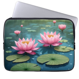 Mooie Siam Lotus Laptop Sleeve 13 inch