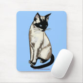 Mooie Siamese Cartoon Muismat (Met muis)