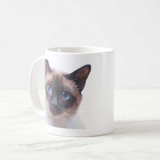 Mooie Siamese kat Koffiemok (Voorkant links)