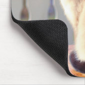 Mooie Siamese kat met blauwe ogen Muismat (Hoek)