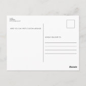 Mooie Siamese Kitten Ansichtkaart Briefkaart (Achterkant)