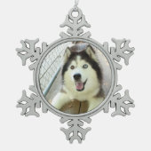 Mooie Siberian Husky Ornament (Voorkant)