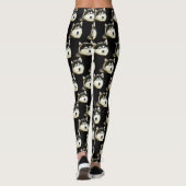 Mooie Siberische Husky Broek Leggings (Achterkant)