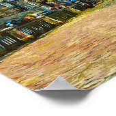 Mooie Siena Italië City olieverfschilderij Poster (Hoek)