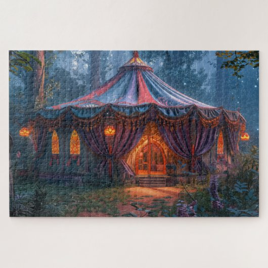 Mooie Sierlijke Zigeuner Tent Legpuzzel (Horizontaal)