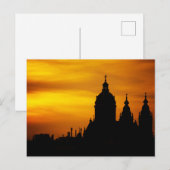 Mooie Silhouette Sunset Briefkaart (Voorkant / Achterkant)