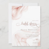 Mooie Silky Blush Vrijgezellenfeest Foto Kaart (Voorkant)