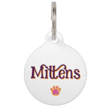 Mooie Simpele Halsband Tag voor Huisdieren