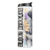 Mooie Sint Bernard Hond Thermosbeker (Gedraaid links)