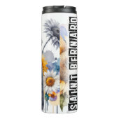 Mooie Sint Bernard Hond Thermosbeker (Achterkant)