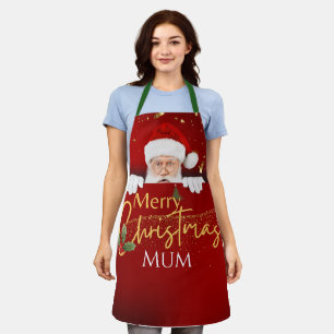 Mooie Sinterklaas Vrolijke Kersttekst Custom Schort