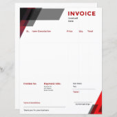 Mooie sjabloon zonder factuur (Voorkant / Achterkant)