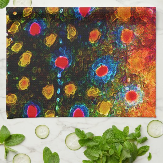 "Mooie Skin, Brook Trout" van James Lady Theedoek (Gevouwen)