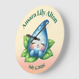 Mooie Slaapkamer voor Baby Dauwdroppen Grote Klok