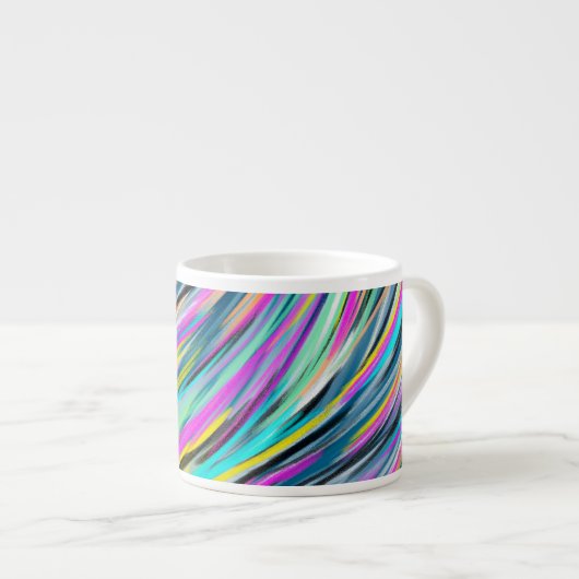 Mooie slagen - espresso kop (Voorkant rechts)