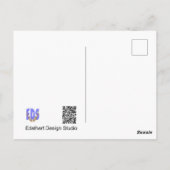 Mooie Slakken Mozaïek Klant. Verjaardags (LAAT) An Briefkaart (Achterkant)