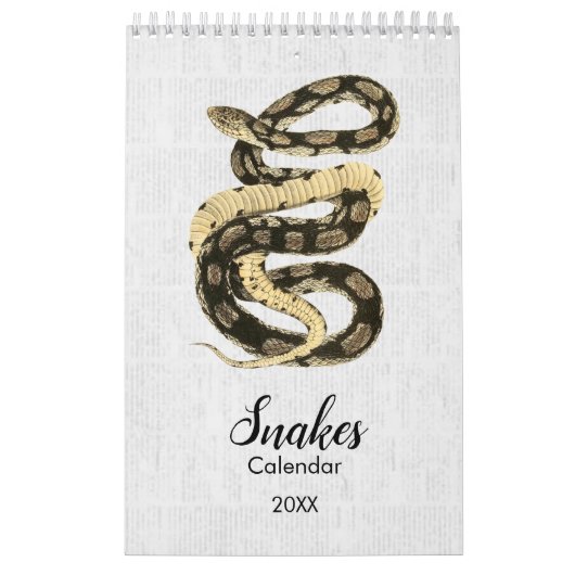 Mooie Slangen Natuur Kalender (Hoes)