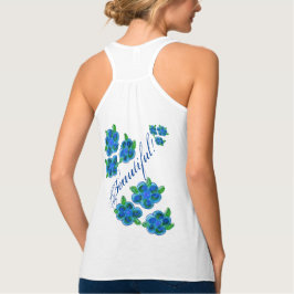 Mooie, slapeloze raceback-top tanktop
