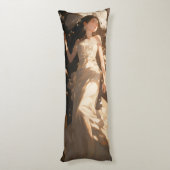 Mooie slapende bruid anime lichaamskussen (Achterkant (Verticaal))