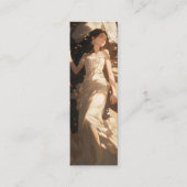 Mooie slapende bruid anime mini visitekaartje (Voorkant)