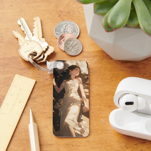 Mooie Slapende Bruid Anime Sleutelhanger (Bureau)