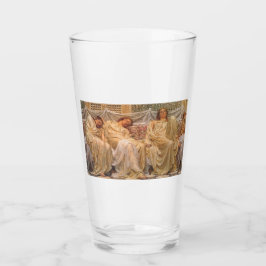 Mooie slapende vrouwen (dromers) ( kunst) glas