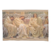 Mooie slapende vrouwen (dromers) ( kunst) kussensloop (Voorkant-Links)