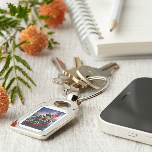 Mooie sleutelhanger (Zijkant)