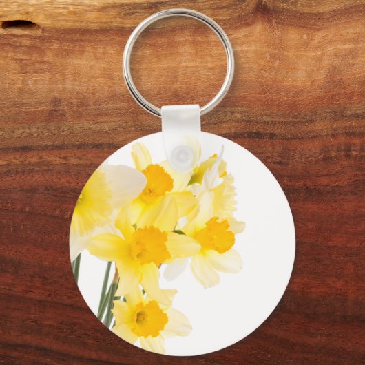 Mooie Sleutelhanger Daffodils (Voorkant)