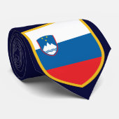 Mooie Sloveense vlag Stropdas (Opgerold)