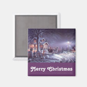Mooie smakelijke kerstmagneet. magneet (Voorkant / Achterkant)