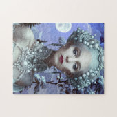 Mooie Sneeuwkoningin Fantasy Fotografie Legpuzzel (Horizontaal)