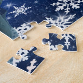 Mooie sneeuwkoningin legpuzzel (Zijkant)