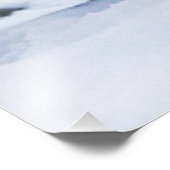 Mooie sneeuwluipaard foto afdruk (Hoek)