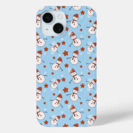 Mooie Sneeuwman Kerstmis Hoesje voor Telefoon