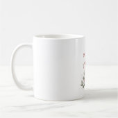 Mooie Sneeuwman Kerstmuts Koffiemok (Links)