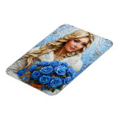 Mooie Sneeuwmeisje Magneet (Linkerzijde)