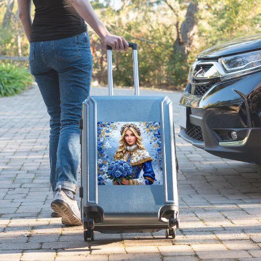 Mooie Sneeuwmeisje Sticker (Koffer Insitu)