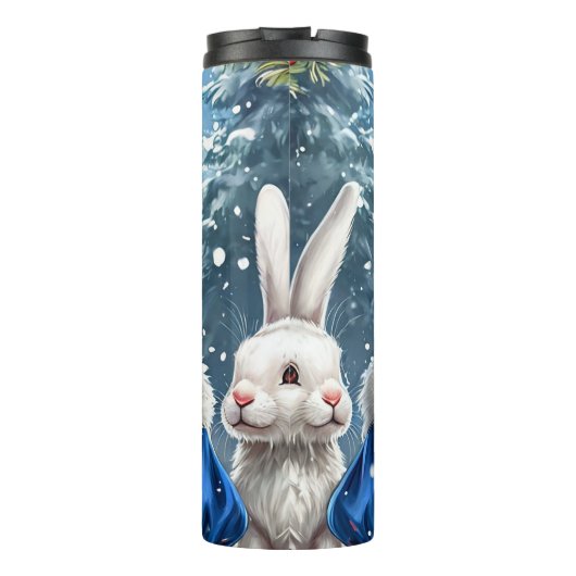 Mooie Sneeuwmeisje Thermosbeker (Achterkant)