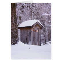 Mooie sneeuwscène foto