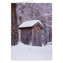 Mooie sneeuwscène foto