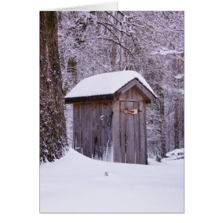 Mooie sneeuwscène foto