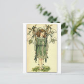 Mooie sneeuwval van NELLIE BENSON Briefkaart (Staand voorkant)