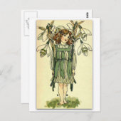 Mooie sneeuwval van NELLIE BENSON Briefkaart (Voorkant / Achterkant)